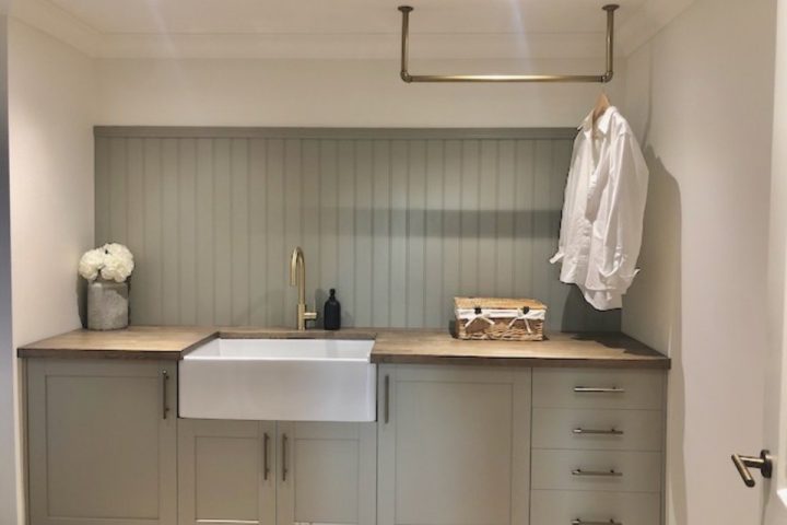 Luxurious and practical utility room designed by Helena Smith Interiors.