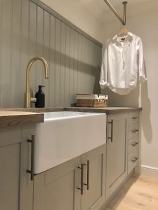 Luxurious and practical utility room designed by Helena Smith Interiors.