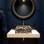 Tarporley Interior Design, completed guest WC designed by Helena Smith.