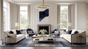 Luxury lounge in Knutsford designed by Helena Smith Interiors.