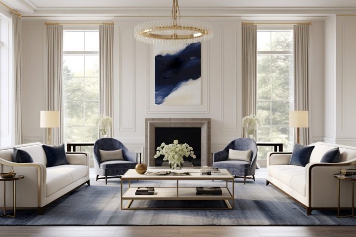 Luxury lounge in Knutsford designed by Helena Smith Interiors.