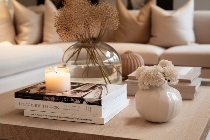 Home styling is essential to create ambience in luxury homes. Interior design by Helena Smith Interiors.