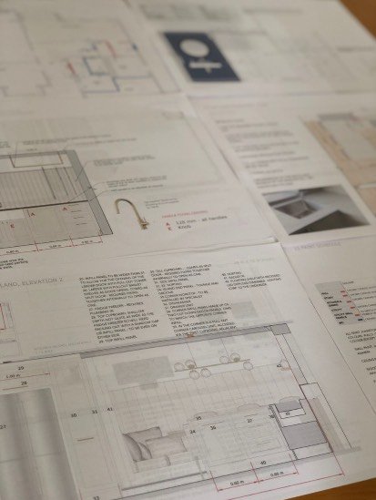 Detail Design Drawings by Helena Smith Interiors