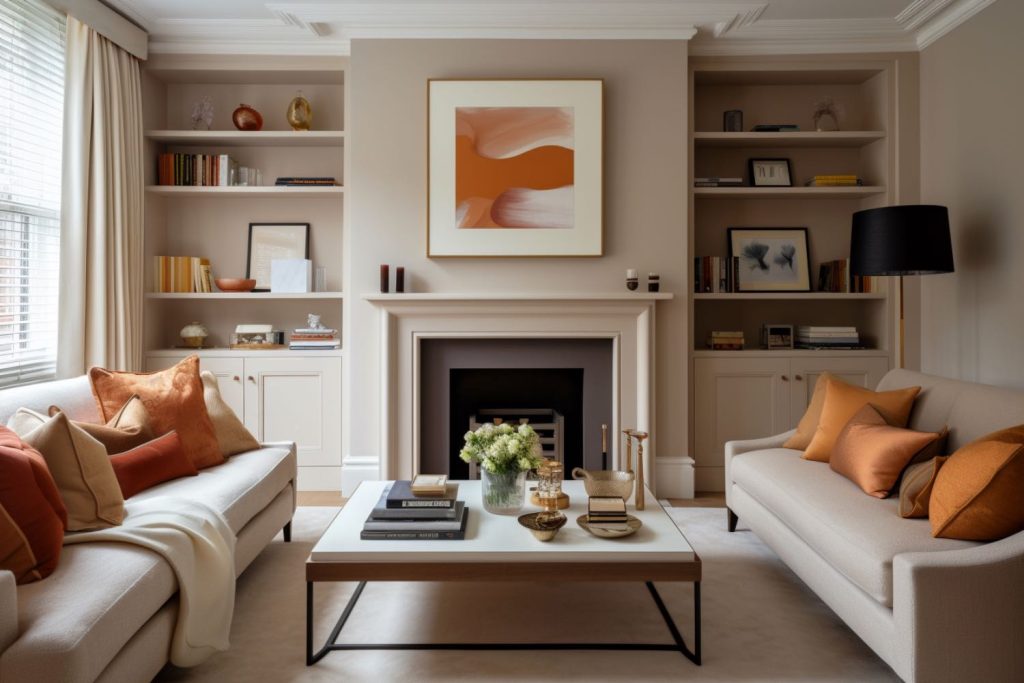 Victorian House Lounge Interior Design by Helena Smith.