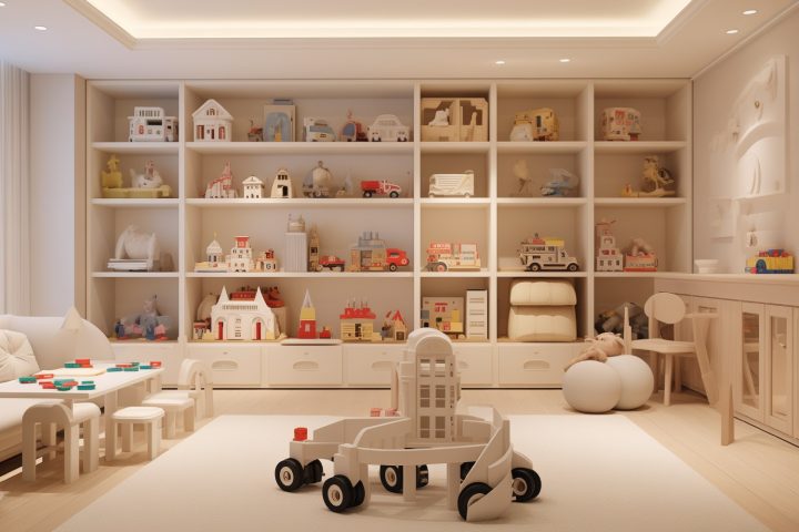 Alderley Edge Playroom Interior Design by Helena Smith Interiors.